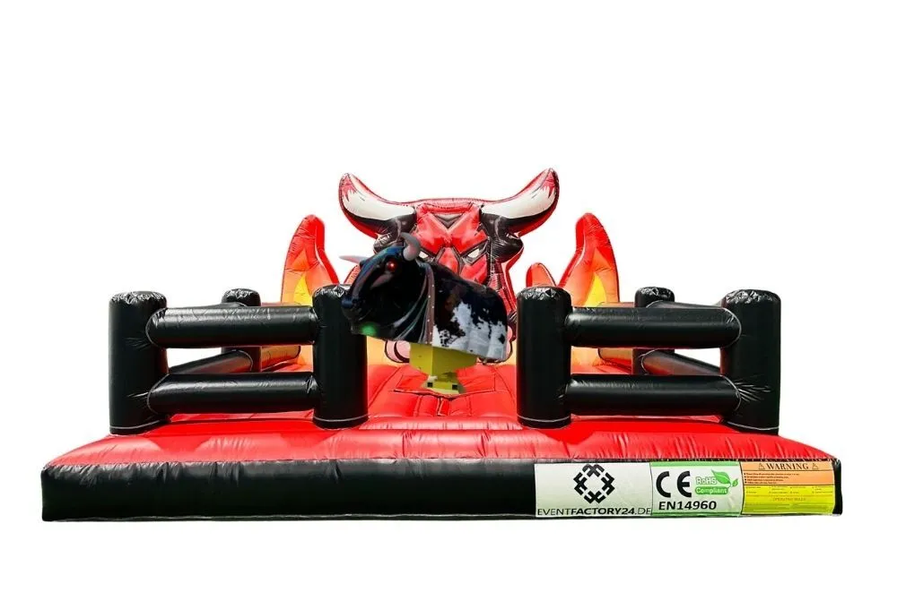 Rodeo-Bulle mit aufblasbarer Arena von EVENTFACTORY24