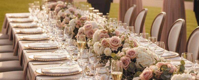 Club Catering Hochzeitstafel